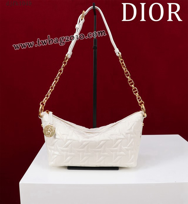 Dior专柜新款迪奥顶级原单Diorstar Hobo链条手袋肩背女包 djfk1049