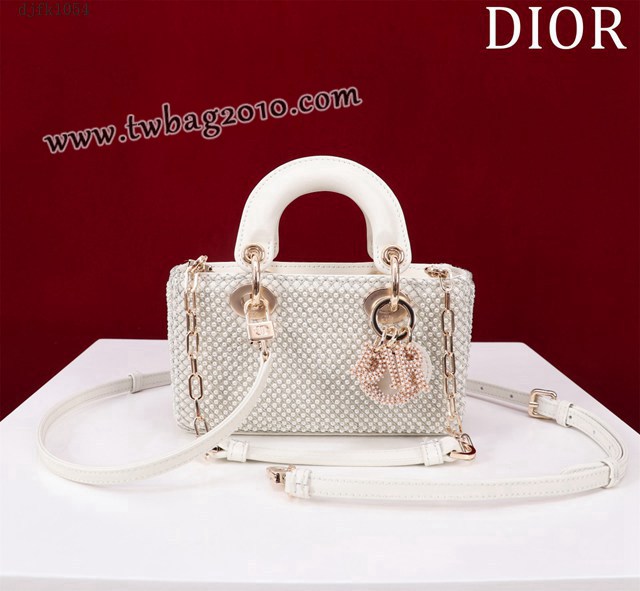 Dior专柜新款迪奥顶级原单超迷你刺绣珠片lady d-joy-micro djfk1054