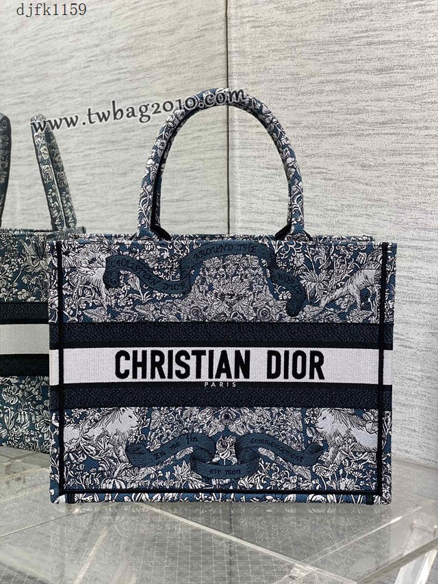 Dior专柜新款迪奥顶级原单中号Tote25早春圣诞限定款幸运星手提托特包 djfk1159