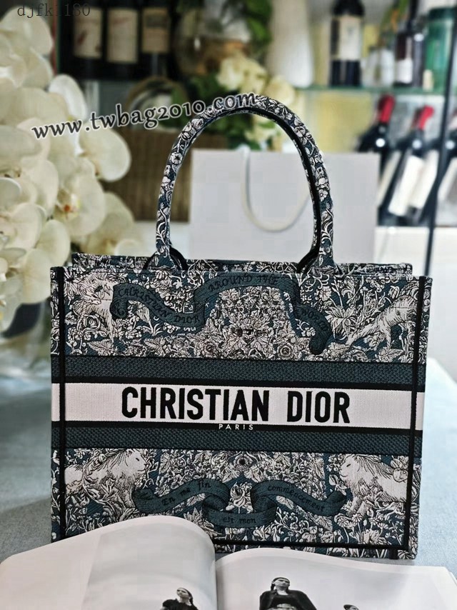 Dior专柜新款迪奥顶级原单环游世界圣诞款Book Tote手袋 djfk1180