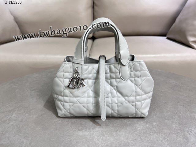 Dior专柜新款迪奥小号Toujours手袋牛皮超大藤格纹休闲女包 djfk1236