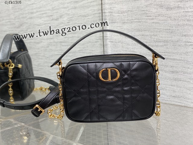 Dior专柜新款迪奥高仿原单Caro系列珍珠链条相机包 djfk1305