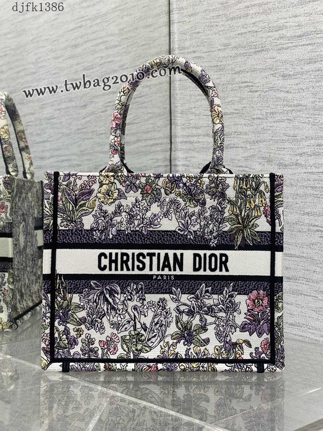 Dior专柜新款TOTE包迪奥高仿原单小号Tote最新尺寸小号购物袋 djfk1386