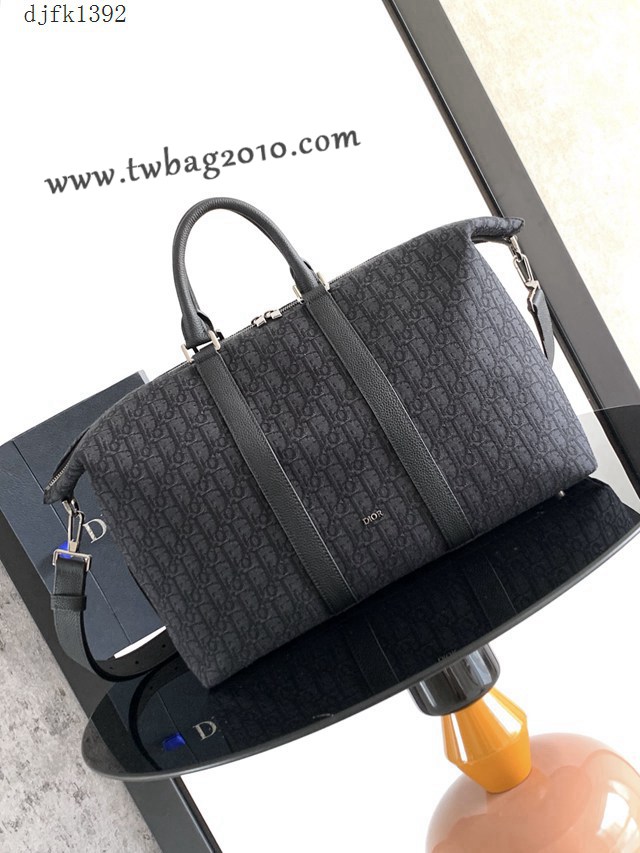 Dior专柜新款迪奥高仿原单Weekender 40手袋手提旅行袋 djfk1392