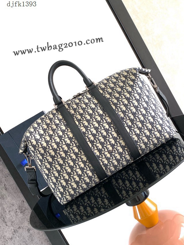 Dior专柜新款迪奥高仿原单Weekender 40手袋手提旅行袋 djfk1393