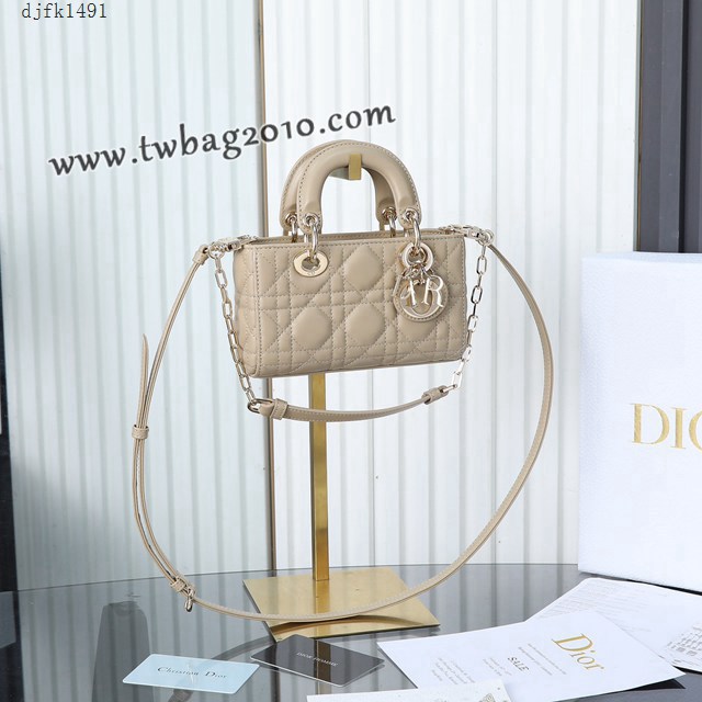 Dior专柜新款迪奥高仿原单mini号大爆款D-joy手提肩背女包 djfk1491