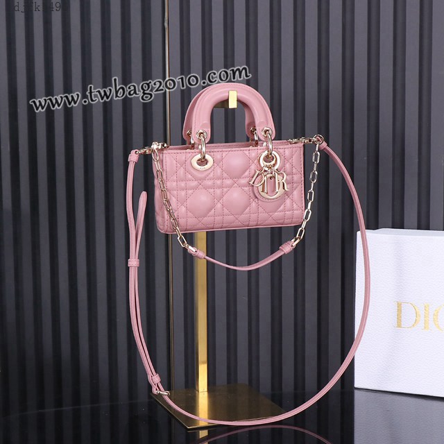 Dior专柜新款迪奥高仿原单mini号大爆款D-joy手提肩背女包 djfk1496