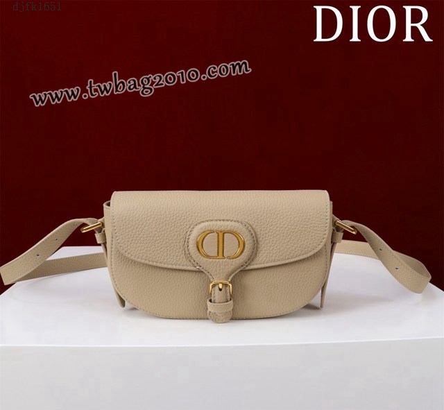 Dior专柜2025新款迪奥高仿原单荔枝纹波比Bobby手袋单肩斜挎女包 djfk1651