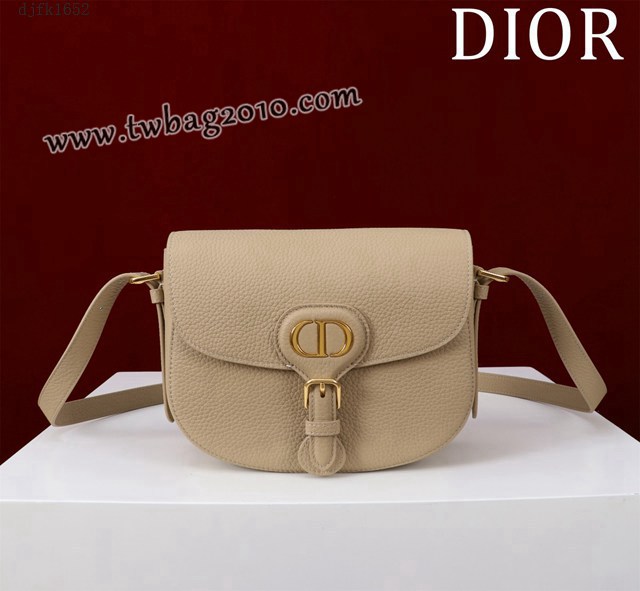 Dior专柜2025新款迪奥高仿原单荔枝纹波比Bobby手袋单肩斜挎女包 djfk1652