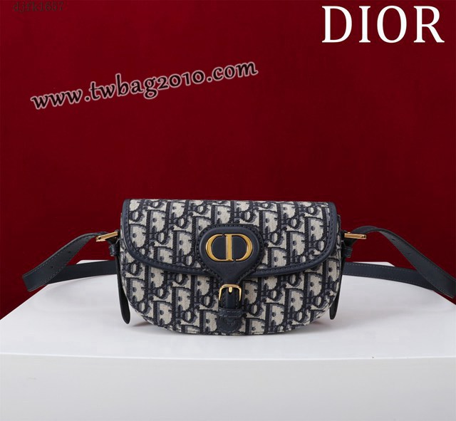 Dior专柜2025新款迪奥高仿原单老花波比Bobby手袋单肩斜挎女包 djfk1657