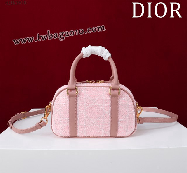 Dior专柜新款迪奥高仿原单迷你波士顿包手提肩背女包 djfk1670