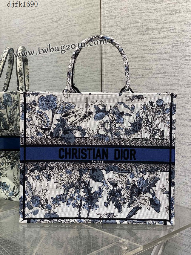 Dior专柜秋冬系列新款托特包迪奥高仿原单Tote包Around the world大号手提购物袋 djfk1690