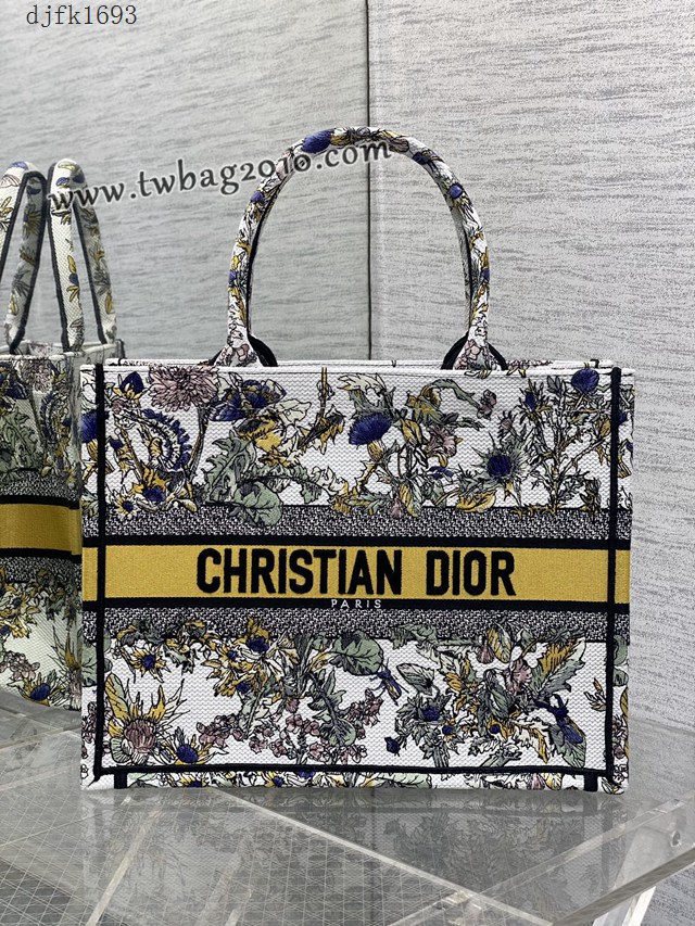 Dior专柜秋冬系列新款托特包迪奥高仿原单Tote包Around the world小号手提购物袋 djfk1693