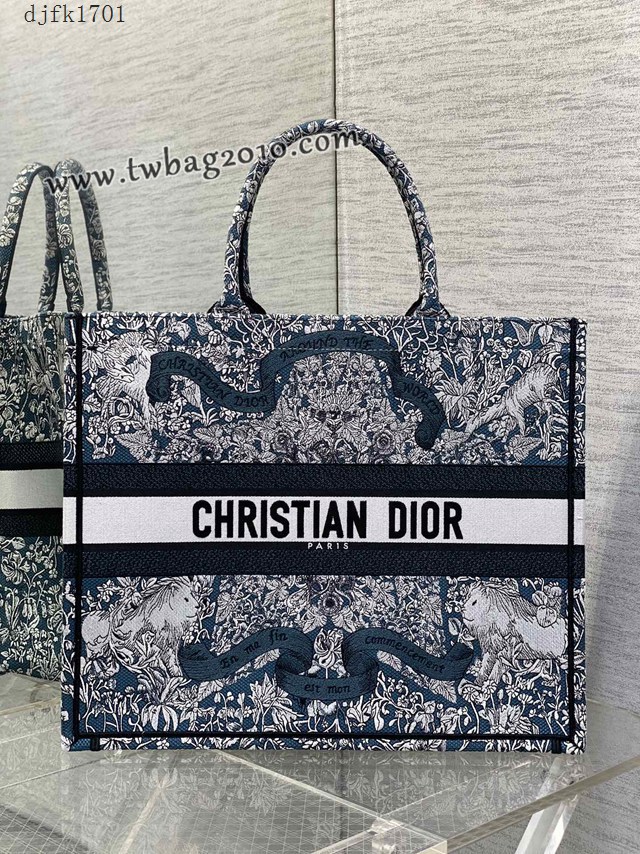 Dior专柜秋冬系列新款托特包迪奥高仿原单Tote包Around the world小号手提购物袋 djfk1701