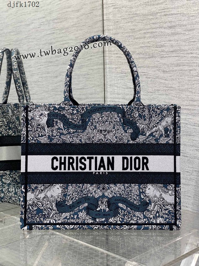 Dior专柜秋冬系列新款托特包迪奥高仿原单Tote包Around the world大号手提购物袋 djfk1702