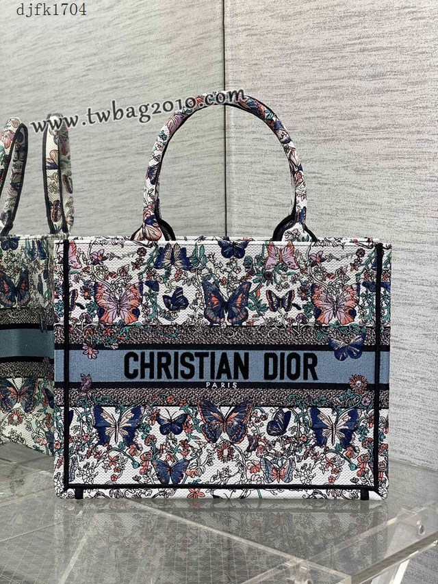 Dior专柜秋冬系列新款托特包迪奥高仿原单Tote包Around the world大号手提购物袋 djfk1704