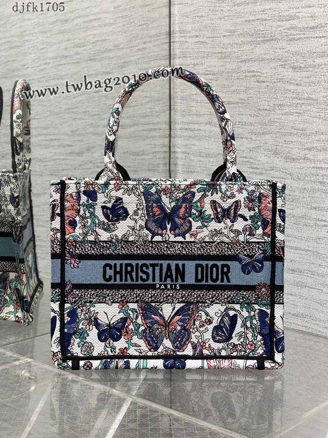 Dior专柜秋冬系列新款托特包迪奥高仿原单Tote包Around the world小号手提购物袋 djfk1705