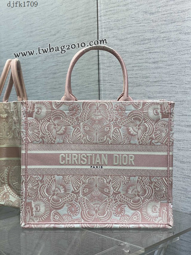 Dior专柜秋冬系列新款托特包迪奥高仿原单Tote包Around the world小号手提购物袋 djfk1709