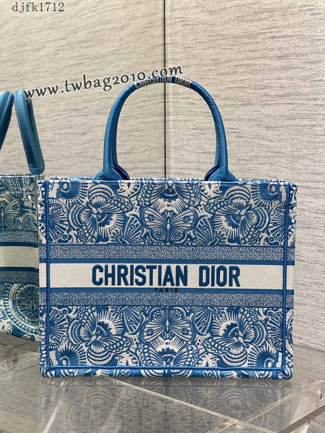 Dior专柜秋冬系列新款托特包迪奥高仿原单Tote包Around the world大号手提购物袋 djfk1712