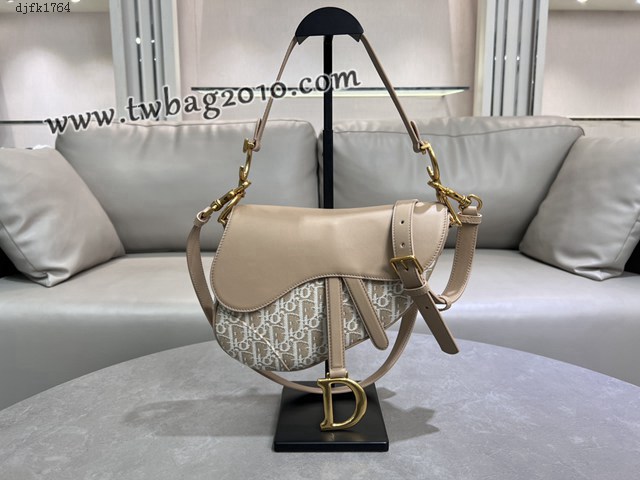 Dior专柜2025爆款拼色迪奥高仿原单经典马鞍包 djfk1764