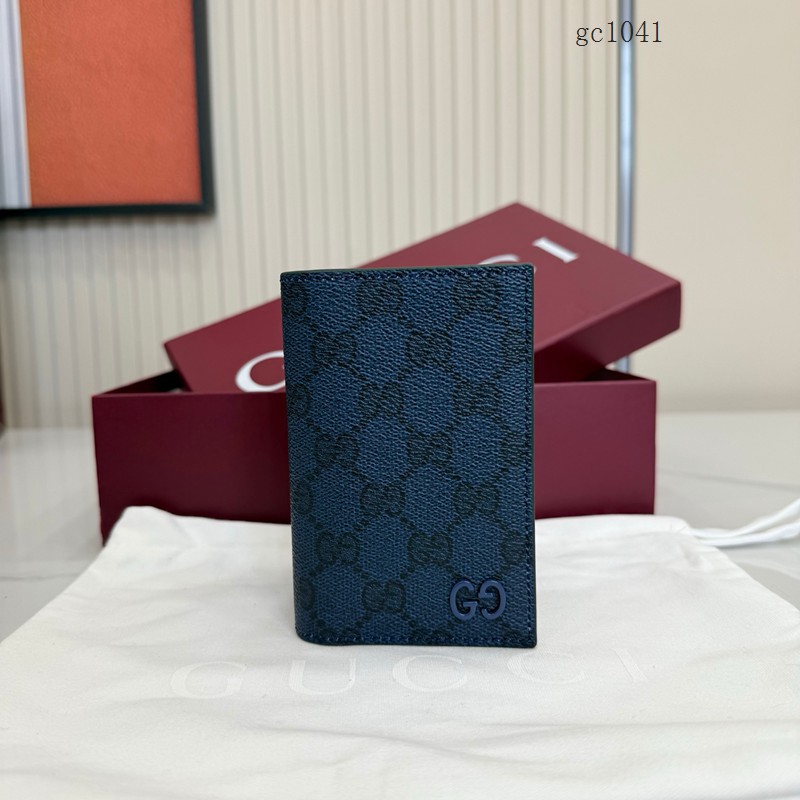 Gucci專櫃2026新款男士錢夾卡包 古馳雙G長款卡片夾 768249  gc1041