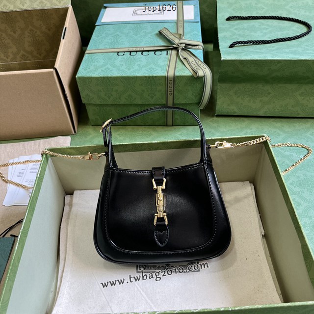 gucci專櫃2023秋冬系列新款原廠皮手袋 古馳Jackie 1961系列超迷你手袋 jcp1626