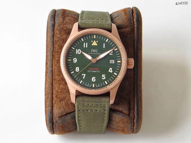 萬國最高複刻手錶 IWC青銅馬克噴火戰機腕表 IWC男表  gjs2122