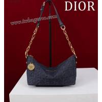 Dior专柜新款迪奥顶级原单Diorstar Hobo链条手袋肩背女包 djfk1047