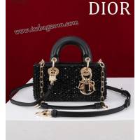 Dior专柜新款迪奥顶级原单超迷你刺绣珠片lady d-joy-micro djfk1051