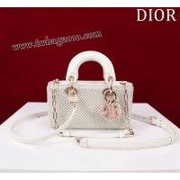 Dior专柜新款迪奥顶级原单超迷你刺绣珠片lady d-joy-micro djfk1054