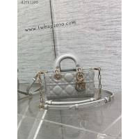 Dior专柜新款迪奥顶级原单原厂皮D-Joy bag羊皮手提包 djfk1105