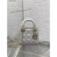 Dior专柜新款Lady女包迪奥顶级原单Classic Lady戴妃包三格小包 djfk1108