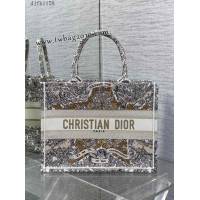 Dior专柜新款迪奥顶级原单中号Tote25早春圣诞限定款幸运星手提托特包 djfk1158