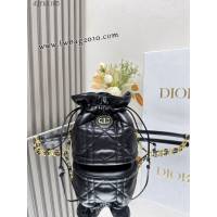 Dior专柜2025新款迪奥顶级原单迷你抽绳水桶包 djfk1195