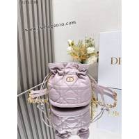 Dior专柜2025新款迪奥顶级原单迷你抽绳水桶包 djfk1196