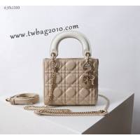 Dior专柜新款Lady女包迪奥高仿原单Lady Dior手袋三格手提肩背斜挎女包 djfk1350