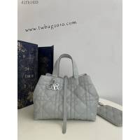 Dior专柜新款迪奥高仿原单中号黑色Toujours系列大菱格休闲女包 djfk1433