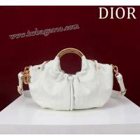 Dior专柜2025新款迪奥高仿原单饺子包复古手提包 djfk1488