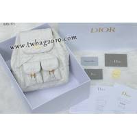 Dior专柜新款迪奥高仿原单Caro双肩包小羊皮女士双肩背包 djfk1571