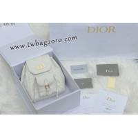 Dior专柜新款迪奥高仿原单Caro双肩包小羊皮女士双肩背包 djfk1573