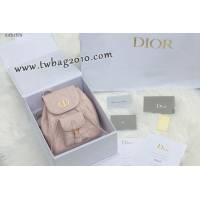 Dior专柜新款迪奥高仿原单Caro双肩包小羊皮女士双肩背包 djfk1574
