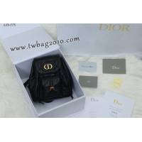 Dior专柜新款迪奥高仿原单Caro双肩包小羊皮女士双肩背包 djfk1575