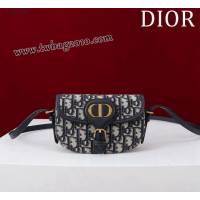 Dior专柜2025新款迪奥高仿原单老花波比Bobby手袋单肩斜挎女包 djfk1656