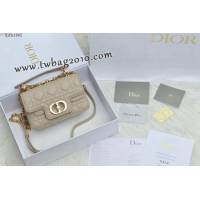 Dior专柜2024新款迪奥高仿原单小牛皮Cannage藤格纹珍珠包斜挎包 djfk1662