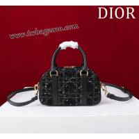 Dior专柜新款迪奥高仿原单迷你波士顿包手提肩背女包 djfk1671