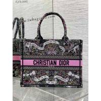 Dior专柜秋冬系列新款托特包迪奥高仿原单Tote包Around the world小号手提购物袋 djfk1695
