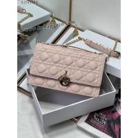 Dior专柜新款迪奥高仿原单中号珍珠链条手拿包 djfk1742