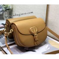 Dior专柜新款迪奥高仿原单中号Bobby小猪包全皮单肩斜挎女包 djfk1756