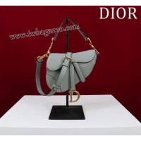 Dior专柜新款迪奥高仿原单长肩带大小号牛皮马鞍包手拎斜挎包 djfk1801
