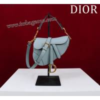 Dior专柜新款迪奥高仿原单长肩带大小号牛皮马鞍包手拎斜挎包 djfk1806